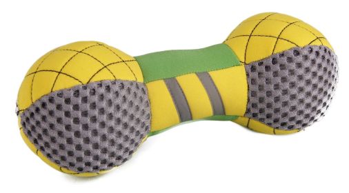 Bark-Active Neoprene Mesh Flotation Bone Fetch Dog Toy