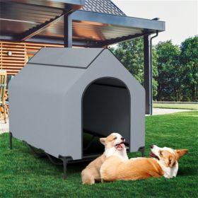 33" x 52" pet house with windows