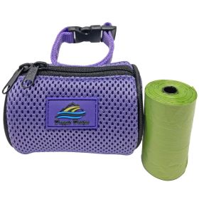 American River Poop Bag Holder (Color: purple, size: One Size)