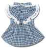 Touchdog 'I love Poochi' Classical Fashion Plaid Dog Dress