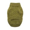 Dog Cable Knit 100% Cotton Sweater