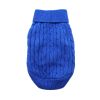 Dog Cable Knit 100% Cotton Sweater